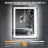 Snowdool LED Bathroom Mirror, 20"x28" Mirror with Front and Backlit,