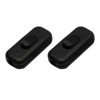 Yesmin 2 Pcs 6A DP Inline Cord Switch,2 or 3