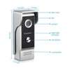 Video Intercom System, 7 Inches Monitor Wired Video Door Phone