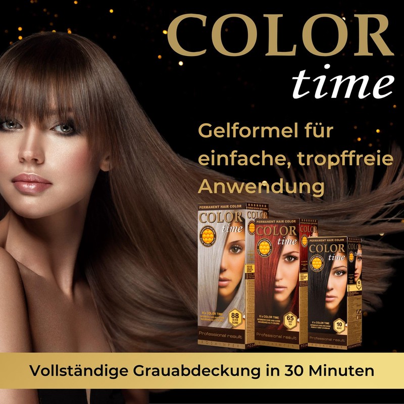Color Time Hair Colour Permanent with Royal Jelly 100 ml