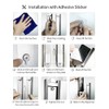 CHUANGDIAN Manual Hand Soap Dispenser with Double Sided Foam Tape