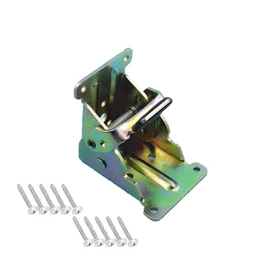 4 * 90 Degree Folding Table Leg Brackets Self Lock Foldable Hinge DIY Heavy Load, Cold Rolled Plate Construction, 2.68x2.48 Inch