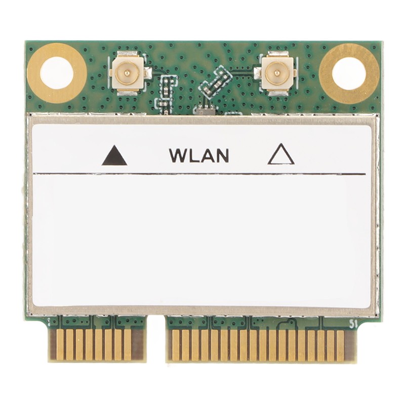 Mini PCIe Network Card 433Mbps 2.4Ghz 5Ghz Dual Band Plug