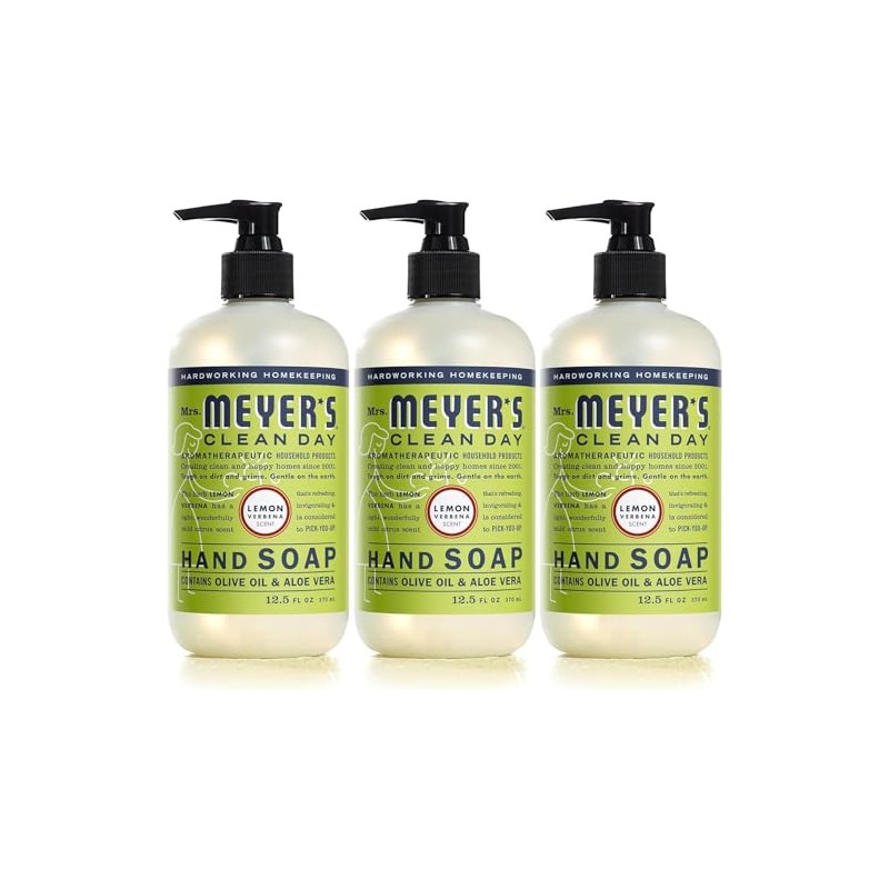Mrs. Meyer's Liquid hand soap, Lemon Verbena, 12.5 fl oz