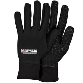 Derbystar Hyper Unisex Player Gloves, Black, 11