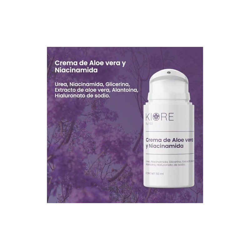 Crema de Aloe Vera y Niacinamida