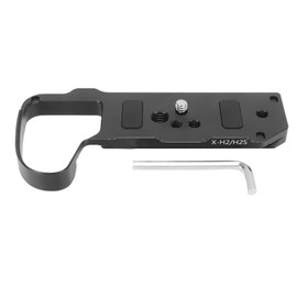 Camera Baseplate Photographic Expansion Plate with 1/4 Inch 3/8 Inch Threaded Holes for Fuji X H2 X H2S AF395