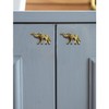 Perilla Home Metal Elephant Knobs Decorative Animal Shape Knobs for