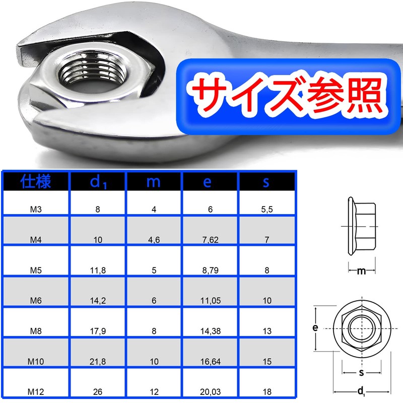 KOYMING M5 Nuts Hex Lock Nuts M5 x 20pcs Lock