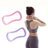 Home Fitness Pilates & Yoga Ring for Neck and Calf Massage & Stretching Pink