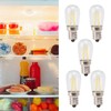 5Pcs Refrigerator Lamp Bulb Low Heat Low Power Consumption E12