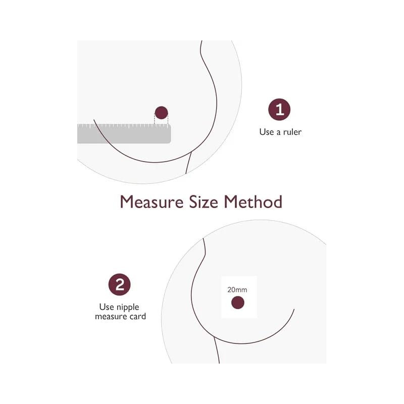 Flange Inserts for Breast Pump 6PCS, 13/15/17mm Flange Inserts Compatible