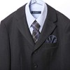 M.H.A.style 30301 Junior One-Touch Tie, Checkered Pattern, Children, Elementary School