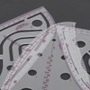 9Pcs/Set Sewing Ruler Set Multifunctional Curve Stick Tailor Measuring Accessories