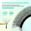 NAGARAKU Double Tips Eyelash Extensions, 5D W Shape Eyelash Extension,