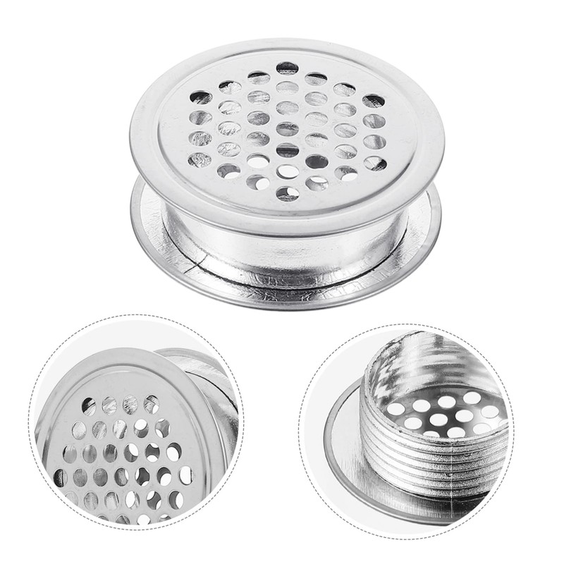 COHEALI 10pcs Stainless Steel Air Vent Cover Ventilation Grille for