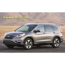 Honda 2012-2016 Honda CRV Window Visor Vent Rain Deflector Chrome 5yr WTY US SELLER!!!