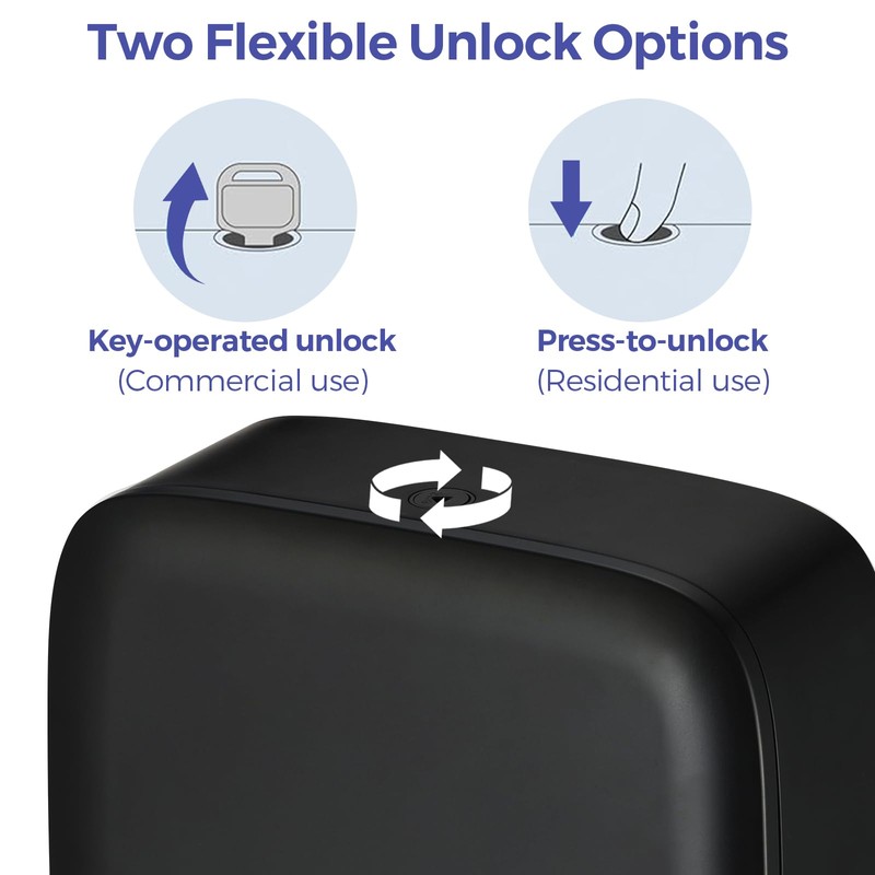 Stardrix Paper Towel Dispenser Wall Mount with Lock – Fits