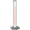 10ml Graduated Cylinder, Borosilicate 3.3 Glass, Single Metric Scale, Karter