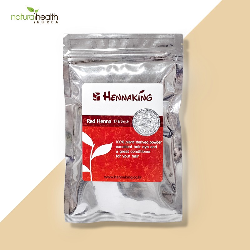 Henna King Eco-friendly Scalp Protection Natural Organic Henna Dye Red
