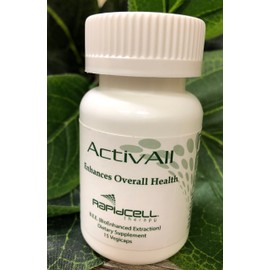 RAPID CELL THERAPY ACTIVALL 15 Capsules/Bottle ENHANCES Overall Health