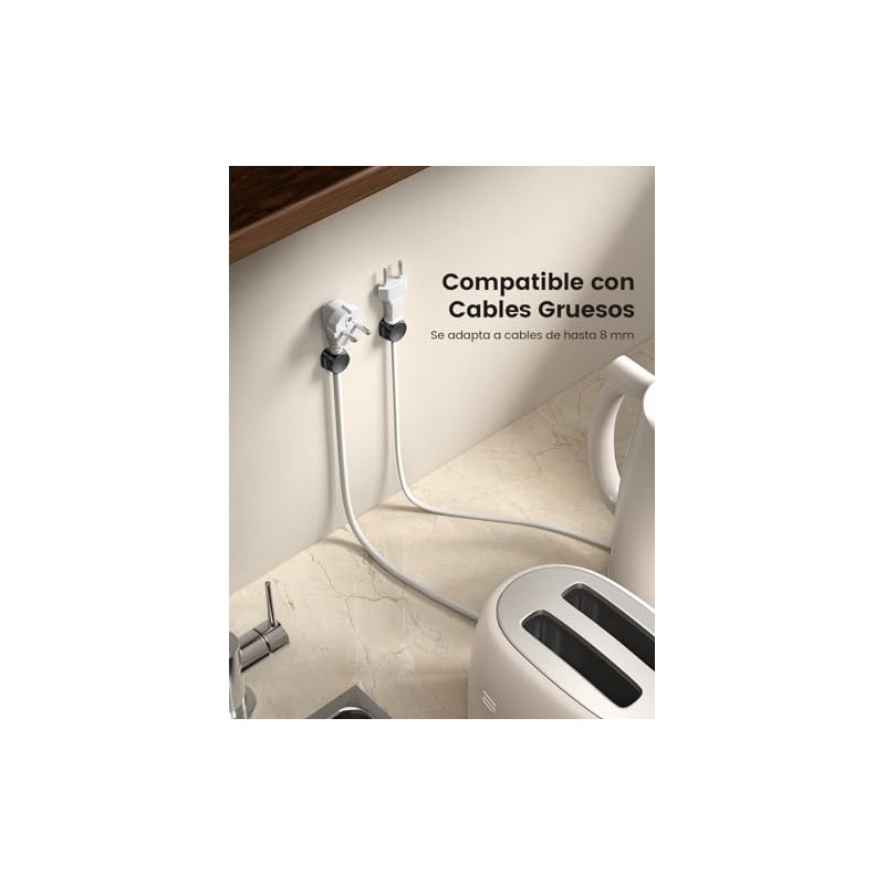 Lamicall 6 Piezas Organizador de Cables - Cerradura 1s Estirar