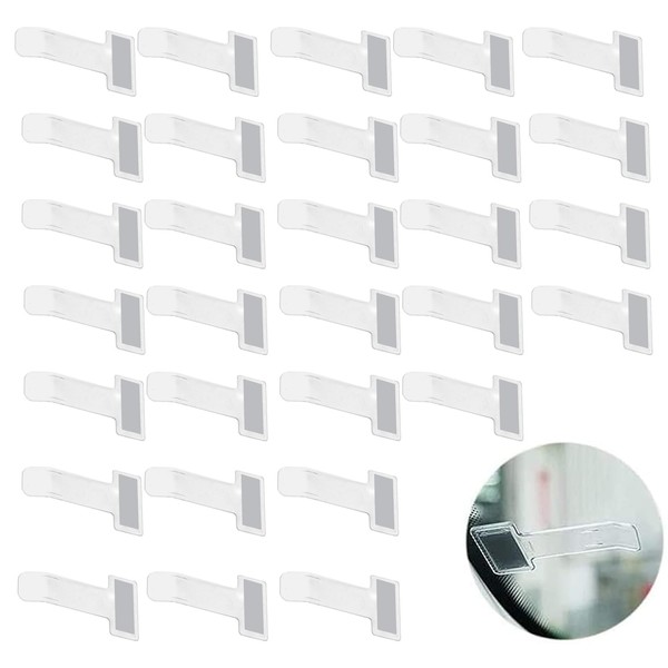 QTTRPCU Pack of 30 Windscreen Parking Permit Holder, Transparent Parking