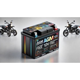 AGM Powersports Battery – Maintenance-Free For AGM Battery for Can-Am Bombardier Commander 1000 4X4 EFI X Xt Dps Ltd 2011-2018 Model-VN51-ZT85392