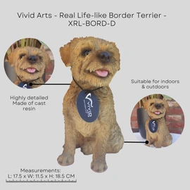 Vivid Arts - Real Life-like Border Terrier - XRL-BORD-D