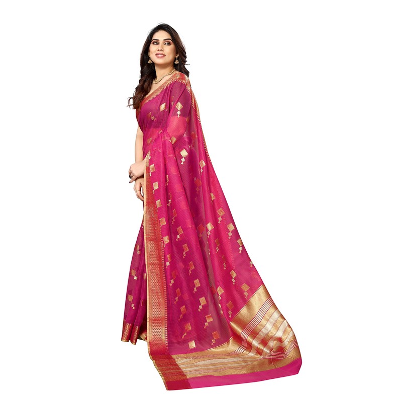 Sidhidata Kota Doria - Sari de algodón para mujer, estilo