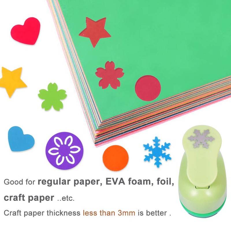UCEC Paper Punches for Crafting, Hole Punch for Kids, 1