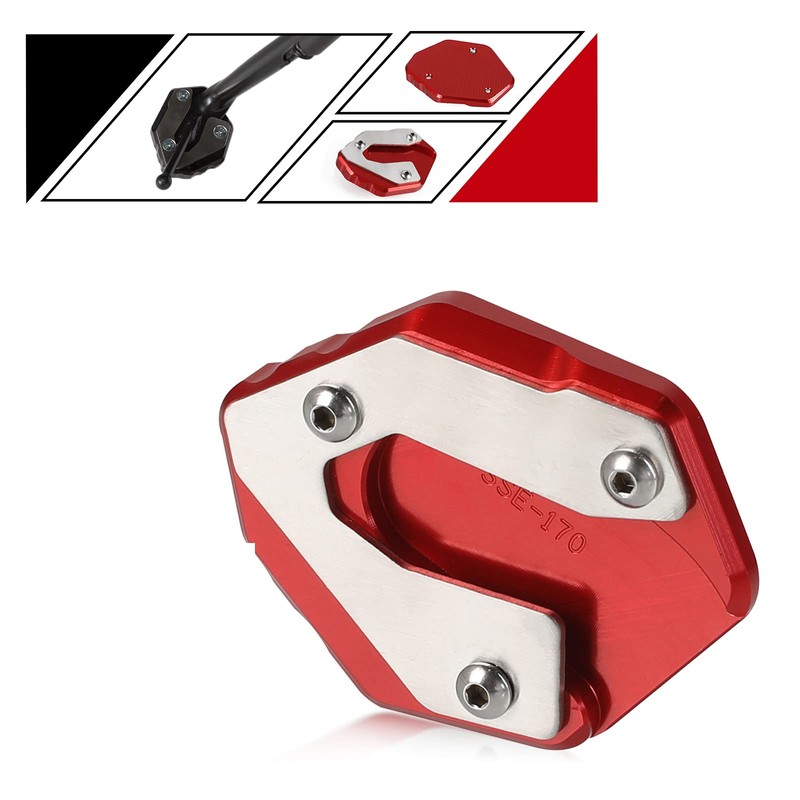 R QIANKONG Motorcycle Side Stand Kickstand Enlarge Compatible with FJ-09