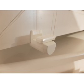 Bracket for Pleated Blinds No Drilling Pack of 4