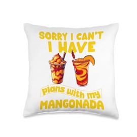 Mangonada Mango Chamoy Mexican Candy Comida Mexicana Mexico Throw Pillow