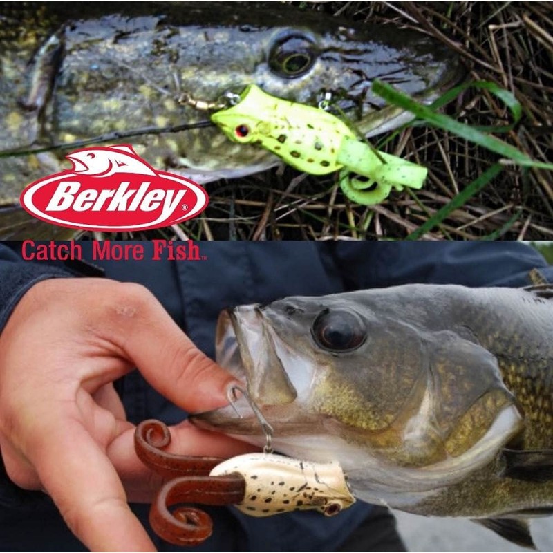 Berkley Frenzy Pop Frog - Bullfrog, Twin Pack 10 g