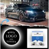 3D Shadow Light LED Car Door Light Logo Projector (White)