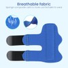 3 Pcs Finger Splints, Adjustable Trigger Finger Splint Breathable Finger