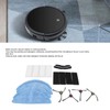 Sweeper Main Side Brush with Filter and Mopping Cloths Robot