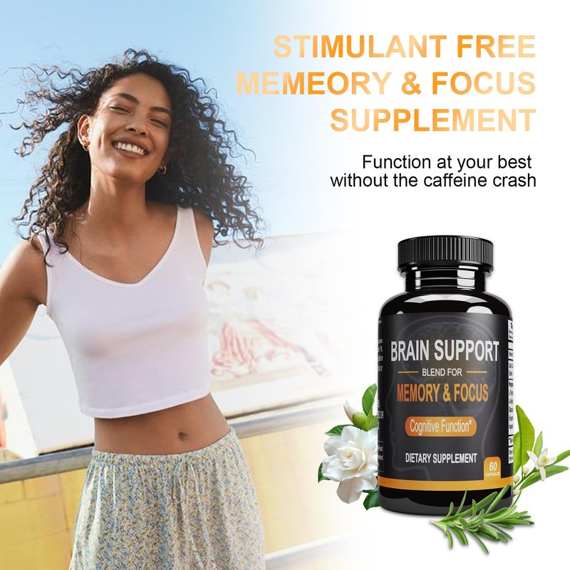 TLOPPG Brain Premium Nootropic Brain Supplement, 60 Count, for Men