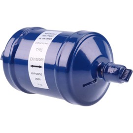 Chamixx 3/8'' Bi-Flow SAE Sweat Liquid Line Filter Drier Heat Pump SFK-083S 92070 for Refrigerant HCFC HFC Straight Cool Air Conditioners R502 R507 R404A from 1 to 5 Tons