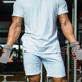 Men's Hand Palm Protector for Pull-Up Bars, Weightlifting, CrossFit - Anti-Abrasion 01. Khaki