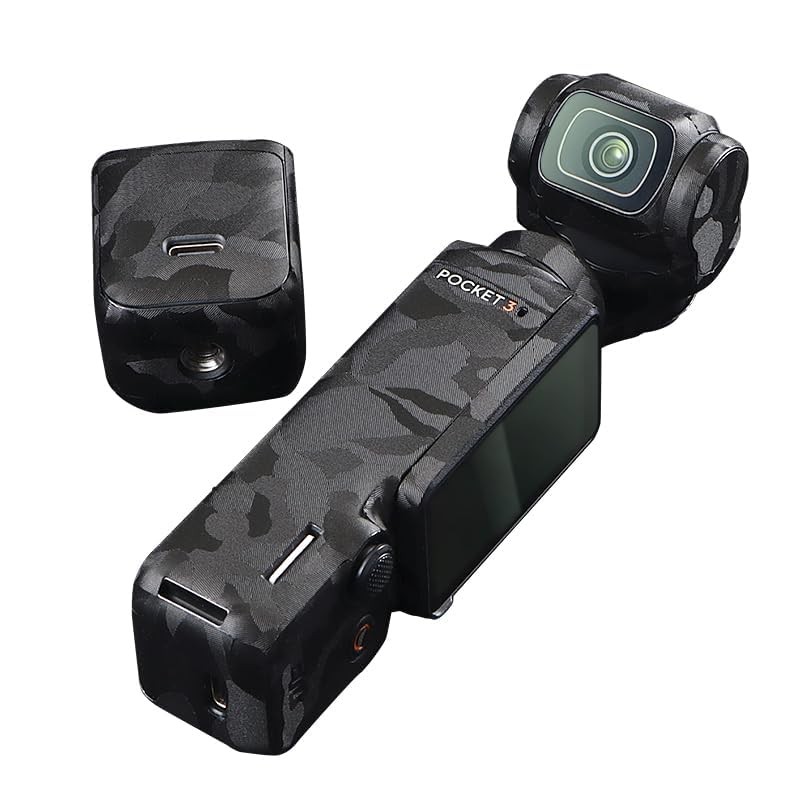 IMMOENUC Camera Skin Sticker Vinyl Material Full Body Coverage Protective