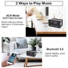 Stroagymoon DIY Bluetooth Speaker Kit LED FM Radio USB Mini