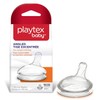 Playtex Angled Nipple, Medium Flow, 2-Count