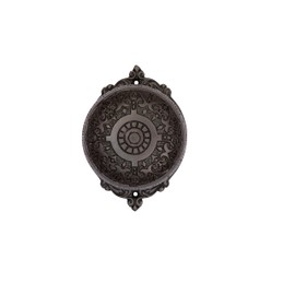 STALLION HARDWARE Brass Twisted Door Bell - Antique Oil Rubbed Bronze Finish, Perfect for Homes & Shops, Easy Mount, Charming Welcome for Any Entryway