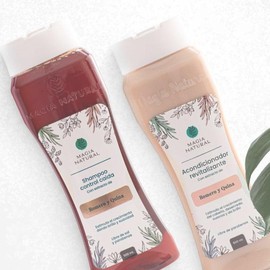 Hair Growth and Anti-Loss Kit, Rosemary and Cinchona Extract, 3-Piece Set - Shampoo 16.9 oz, Conditioner 16.9 oz, Hair Tonic 8.5 oz Magia Natural Romero y Quina Cuidado Capilar