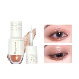 CAPPUVINI Liquid Glitter Shadow Like Stars, Glitter, Single Color, Stick Eye Shadow, Teardrop Bag, 6 Colors, Starry Sand Liquid Eye Shadow, Liquid Eye Shadow, Long Lasting, Highly Colorful,