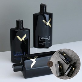 Vacci 바찌 옴므 올인원 대용량 구성 200+200ml 교차 택2 /남성 스킨로션 프레쉬.엑스트라.시그니처 Bazzi Homme All-in-One Large Capacity Set 200+200ml Pick Two / Men's Skin Lotion Fresh, Extra, Signature