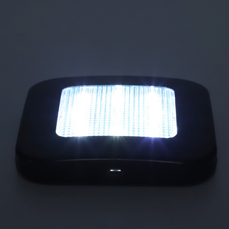 Car Interior Reading Light 3 Color LED Magnet Rear Trunk