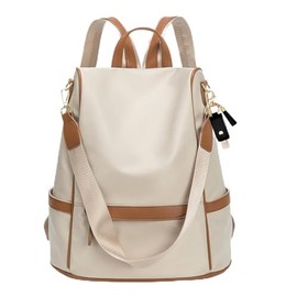 CARRY ALL BEFORE ONE Women's Backpack, Business Backpack, 3-Way Shoulder Backpack, Clean, Large Capacity, A4, Lightweight, Security Function, Commuting to School, Work, Business Trip, Travel, Back